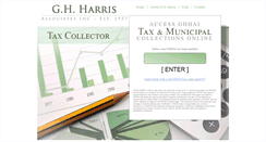 Desktop Screenshot of ghharris.com